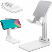 Phone and tablet stand White