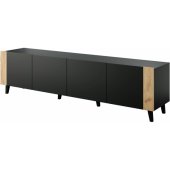 FARO 200x42x52 Black Matt + Oak Craft