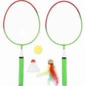 Nils Extreme NRZ051 STEEL / BADMINTON SET 2 RACKS + Darts +