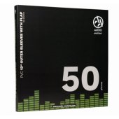 100µ LP vinyl outer sleeves 12" 50pcs