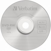 DVD-RW 4.7GB 4x 5pcs