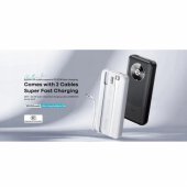 20000mAh 20W+22.5W Built-in Dual fast cables Type-C + Lightning