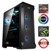 Ryzen 7 7700X 32GB 512GB SSD NVME 2TB HDD RTX 4060 Ti NoOs SAMA CASE