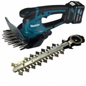 Makita cordless grass shears UM600DSMEX, 10,8Volt(blue / black, 2x Li-