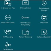 VIGI NVR2016H VIGI 16 Channel Network Video Recorder