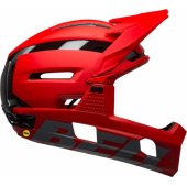 Bell Full Face Helmet SUPER AIR R MIPS SPHERICAL matte gloss red gray