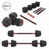 Barbells-Strap 2in1 SGP40 HMS 40kg.