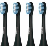 Brush Head Sensitive Clean Black 4pcs