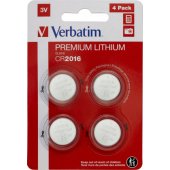 Premium Lithium CR2016 Blister 4pcs