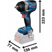 Bosch Professional Cordless Impact Wrench GDS 18V-750 C Professional s