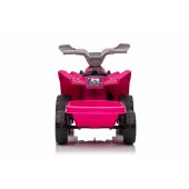 XMX630T Pink Battery Quad Bike With Trailer